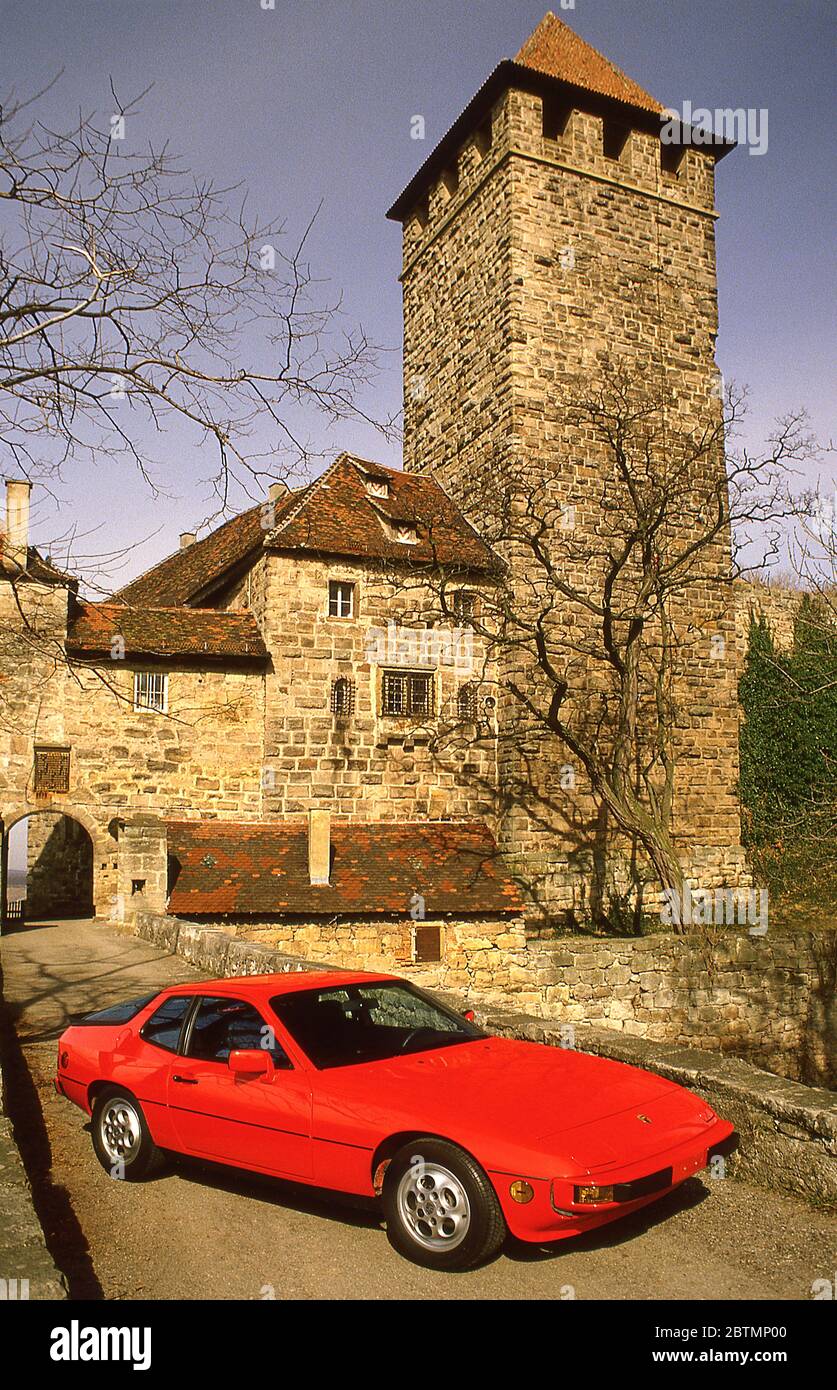 1986 Porsche 924S. Stockfoto