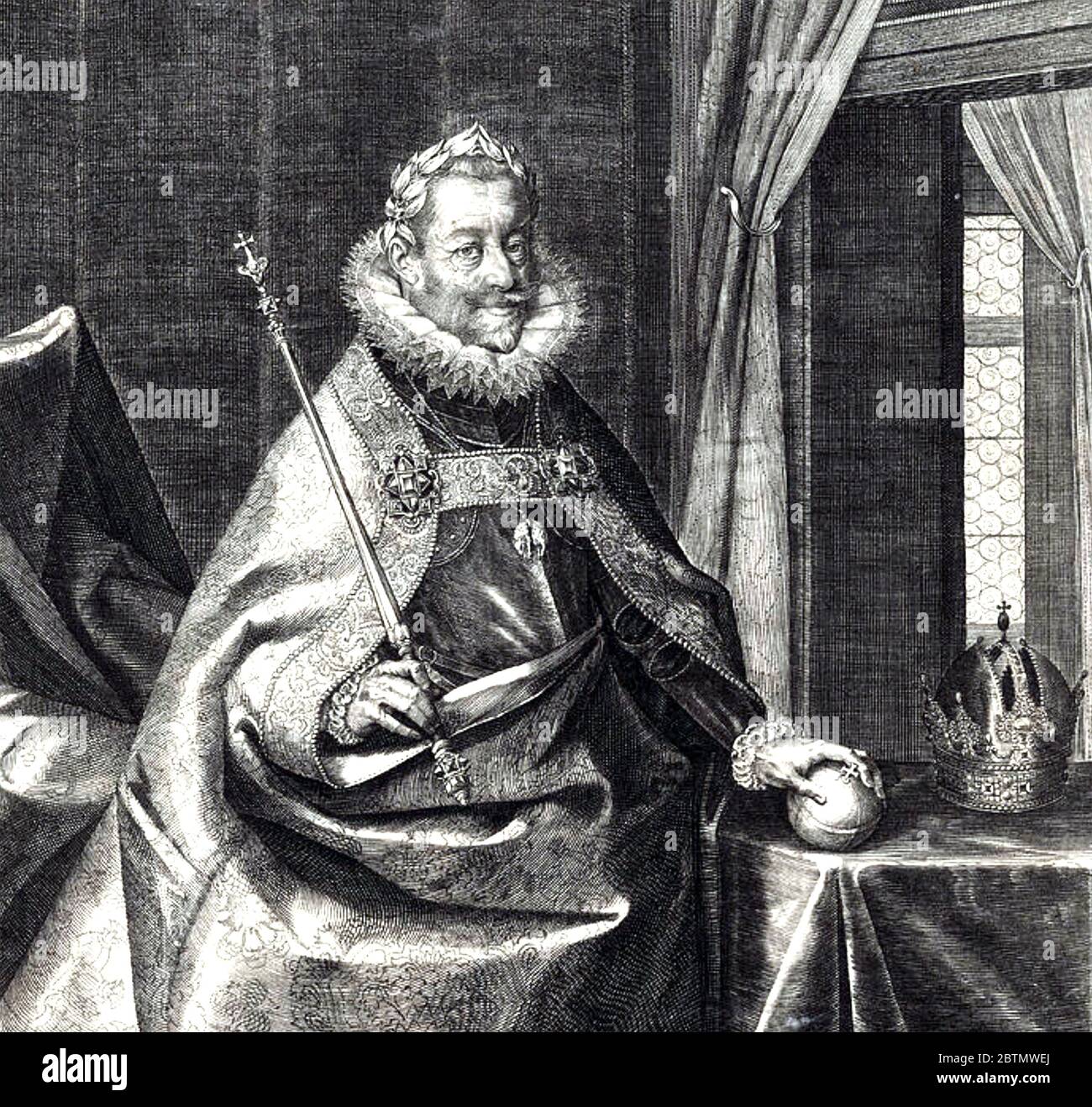 RUDOLF II., Kaiser des Heiligen Römischen Reiches (1552-1612) Stockfoto