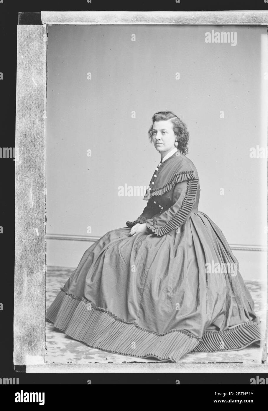 Pauline Cushman. Stockfoto