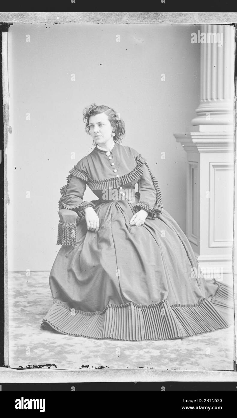 Pauline Cushman. Stockfoto