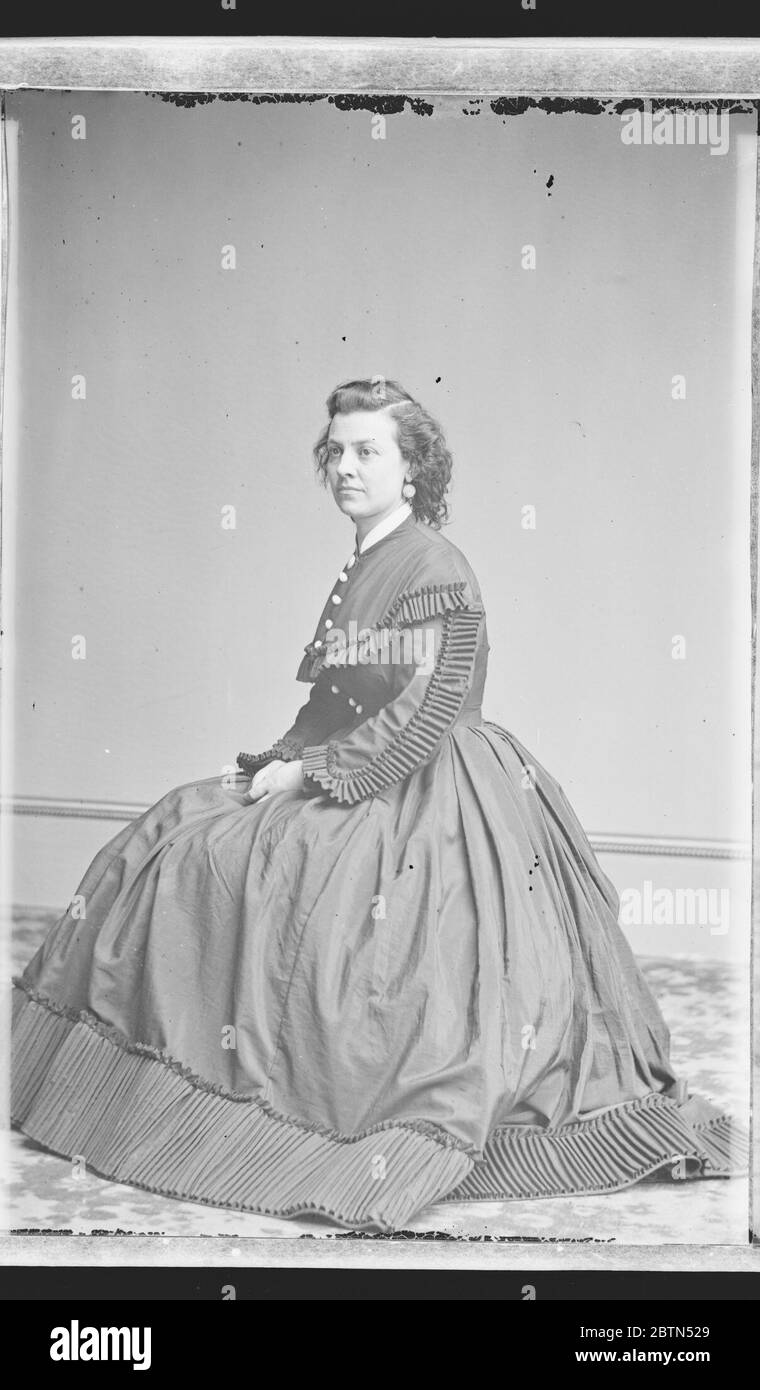 Pauline Cushman. Stockfoto