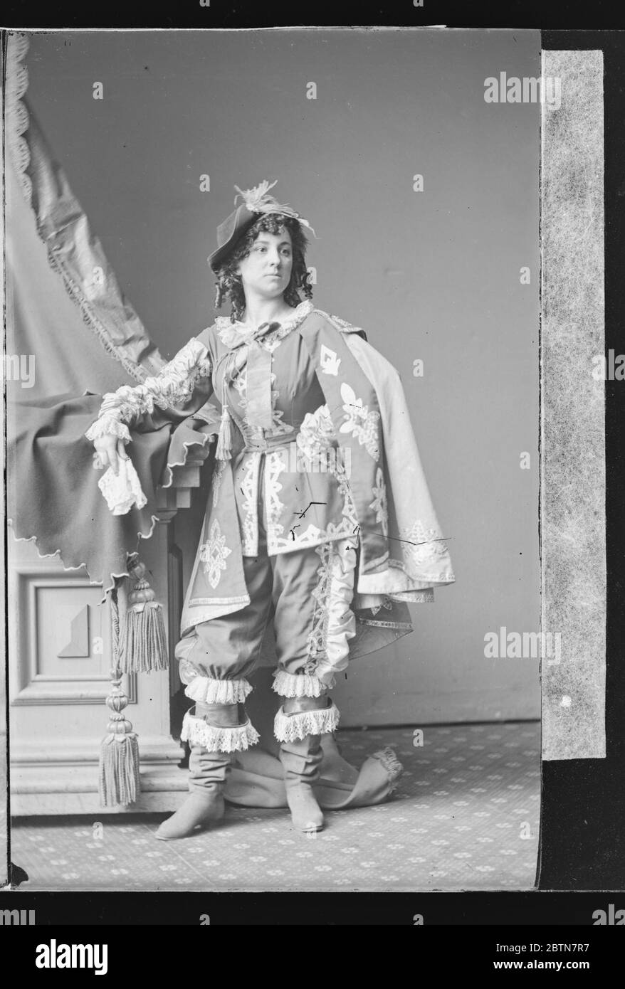 Möglicherweise Pauline Cushman. Stockfoto