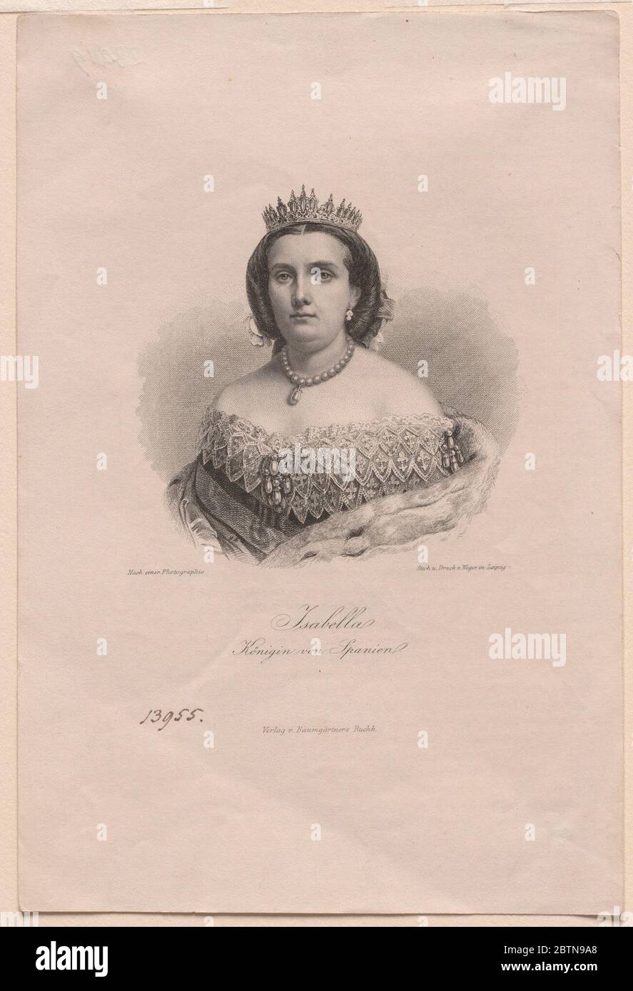 Königin Isabella II. Stockfoto