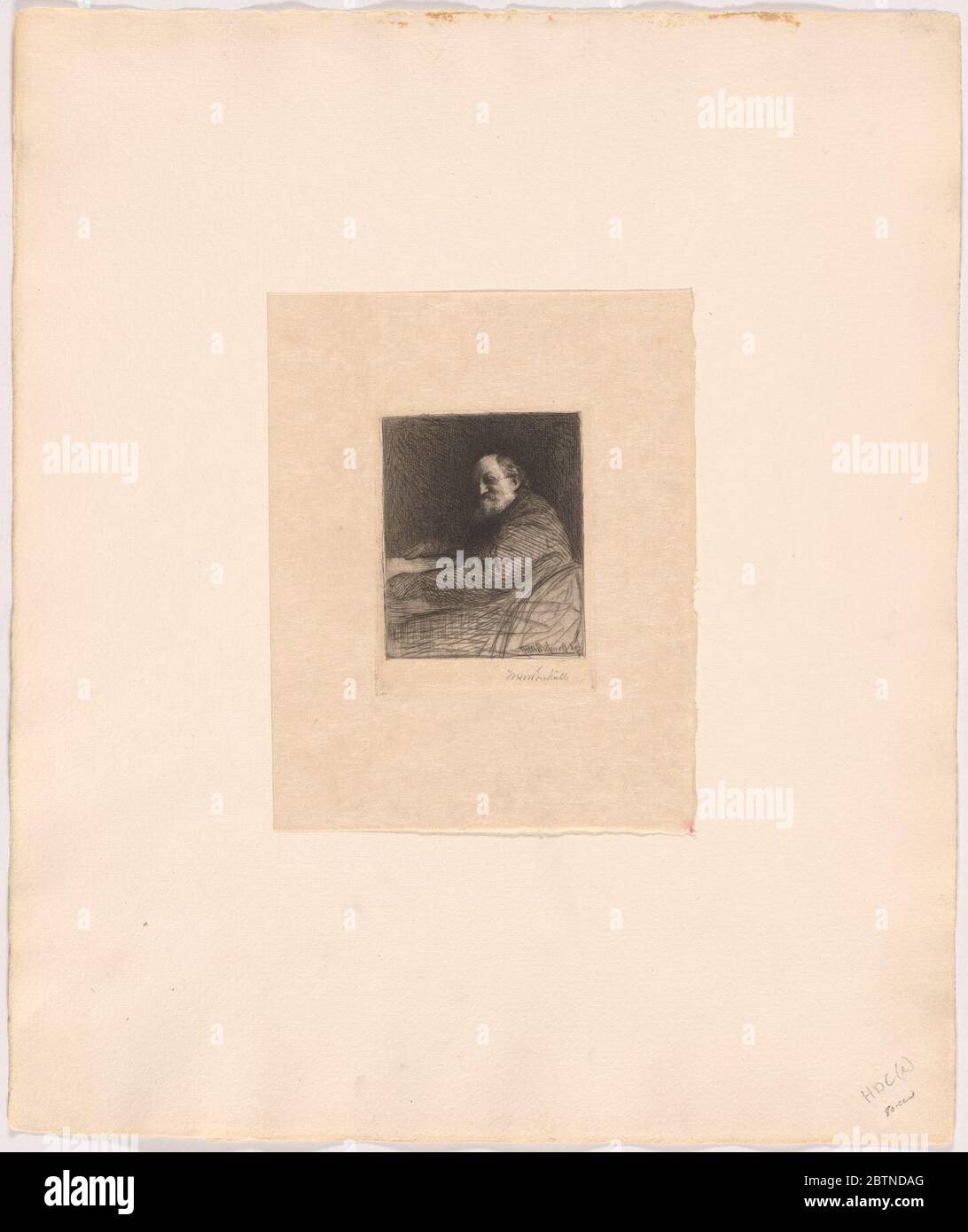 Sylvester Rosa Koehler. Stockfoto