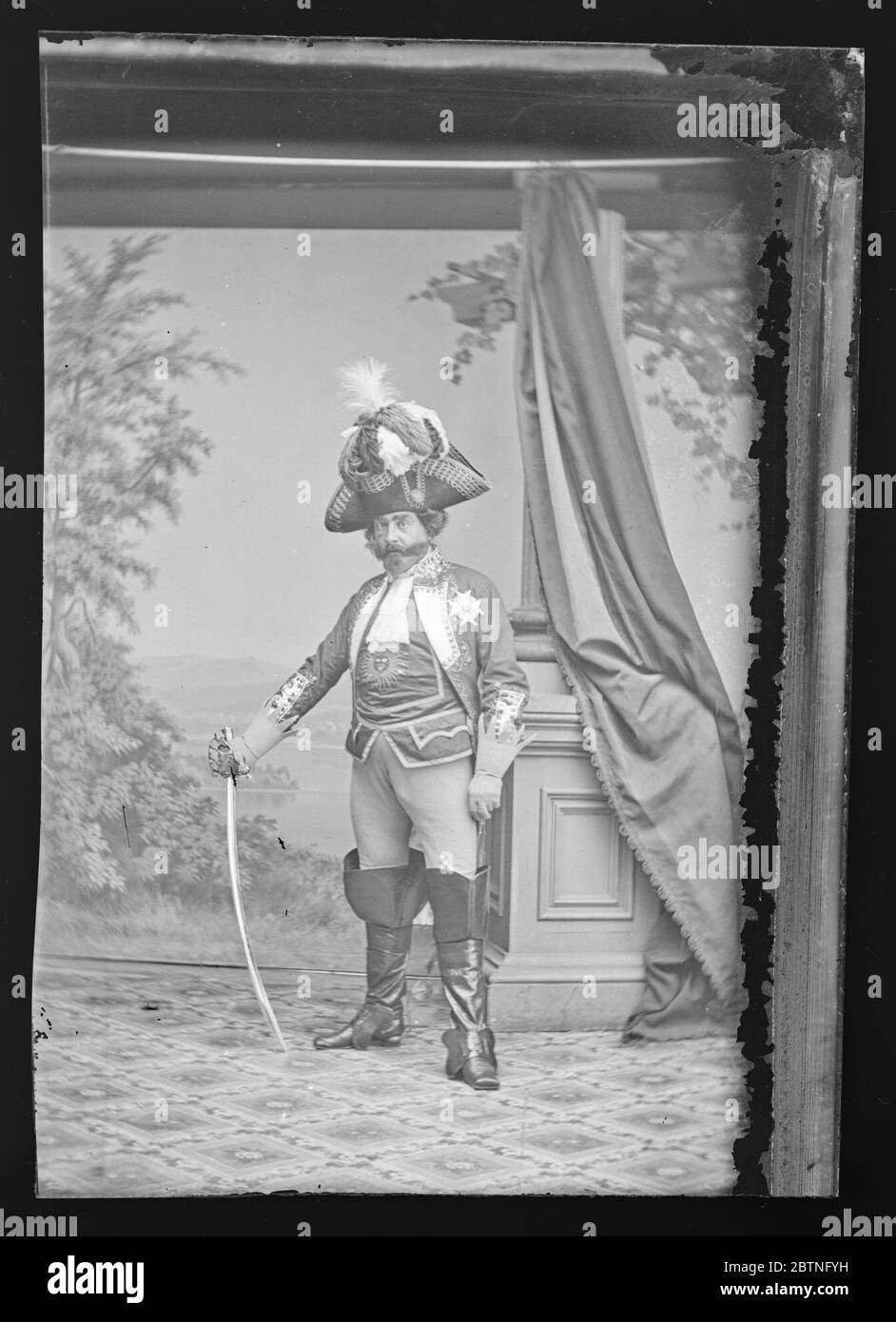 Nicht Identifizierter Mann. Stockfoto