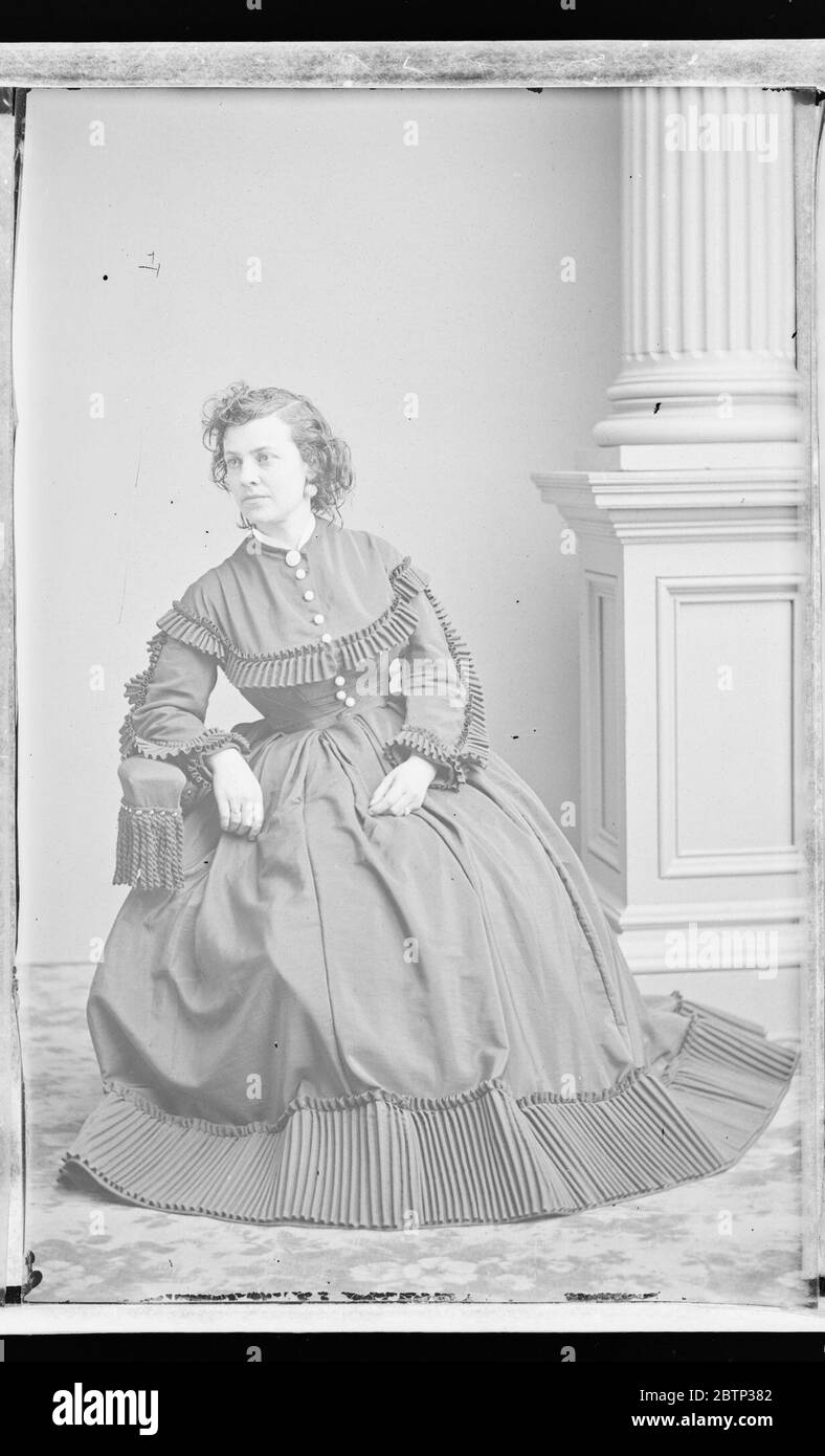 Pauline Cushman. Stockfoto