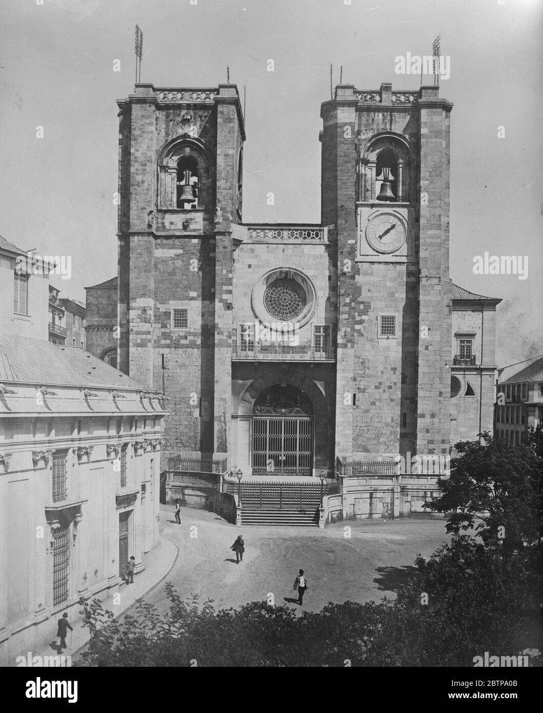 Lissabon die Kathedrale ( se Patriarchal ) 8. April 1927 Stockfoto
