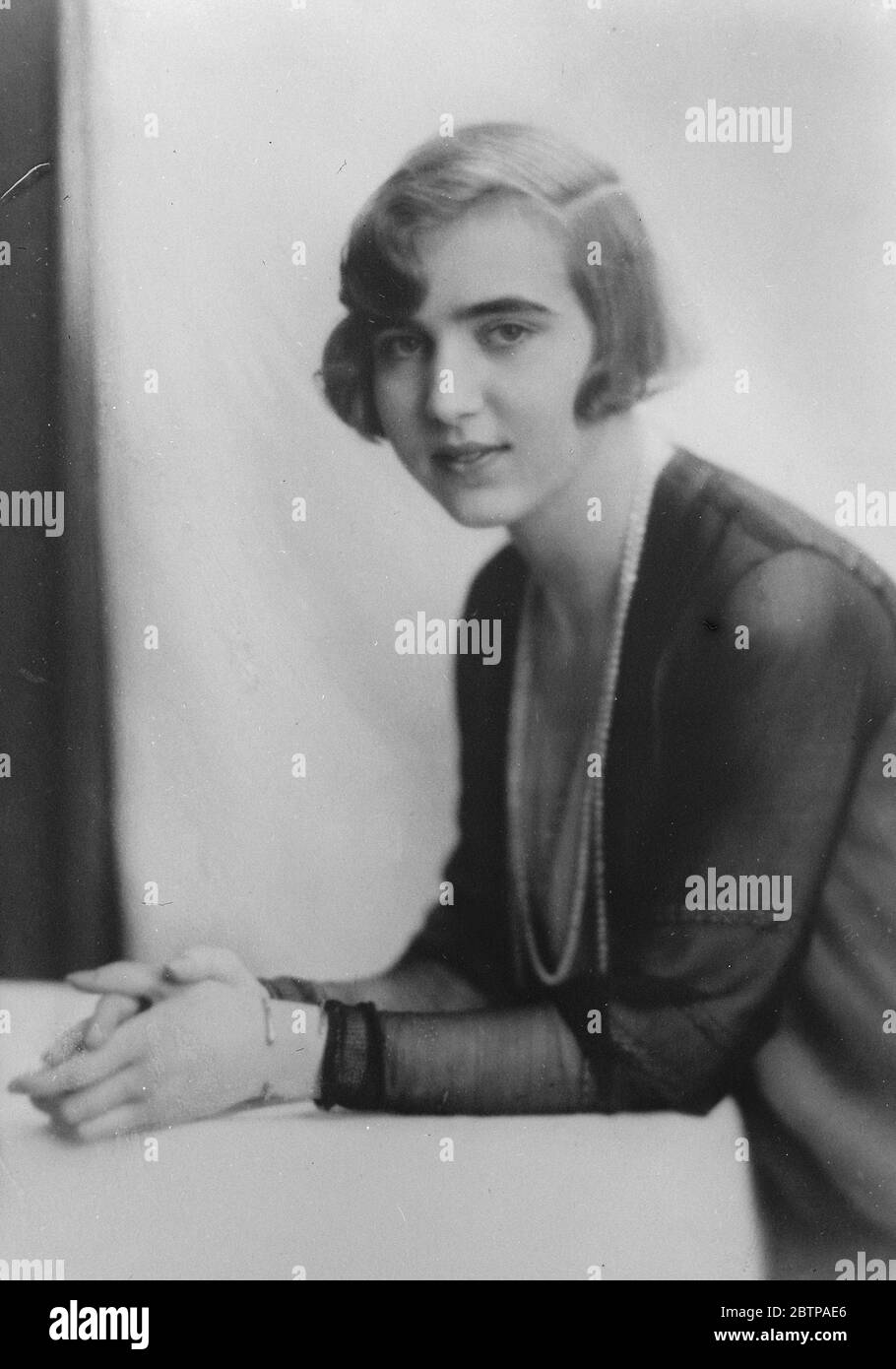 Prinzessin Ingrid von Schweden . 16. April 1928 Stockfoto