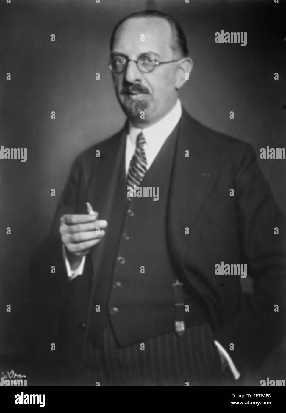 Jugoslawien Winston . Dr. Stanko Shverlyuga . 16. Januar 1929 Stockfoto