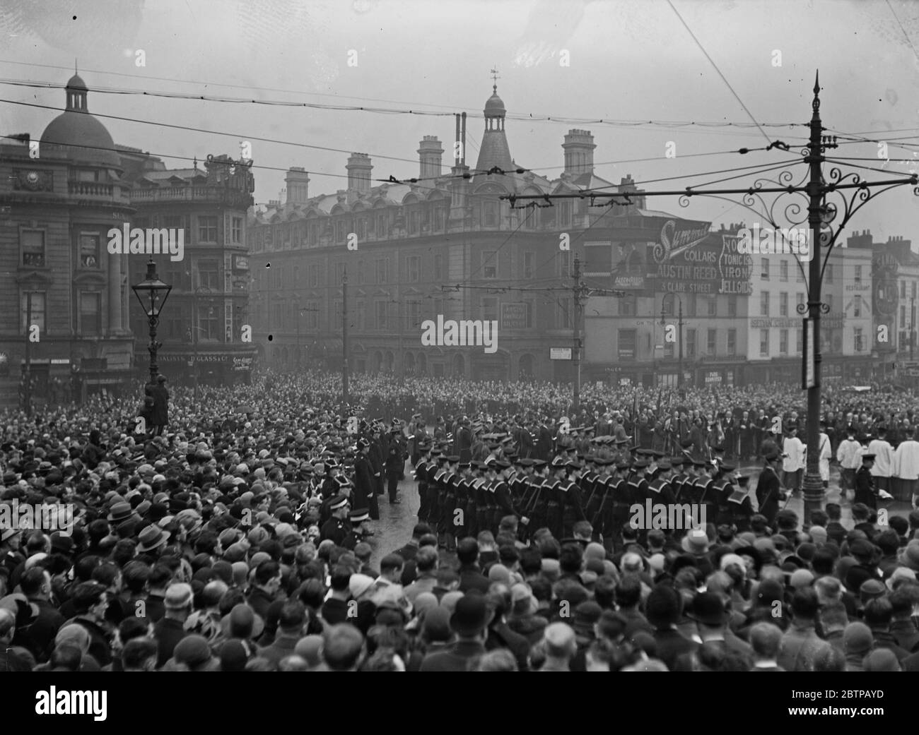 Waffenstillstandstag in Bristol. 11. November 1928 Stockfoto