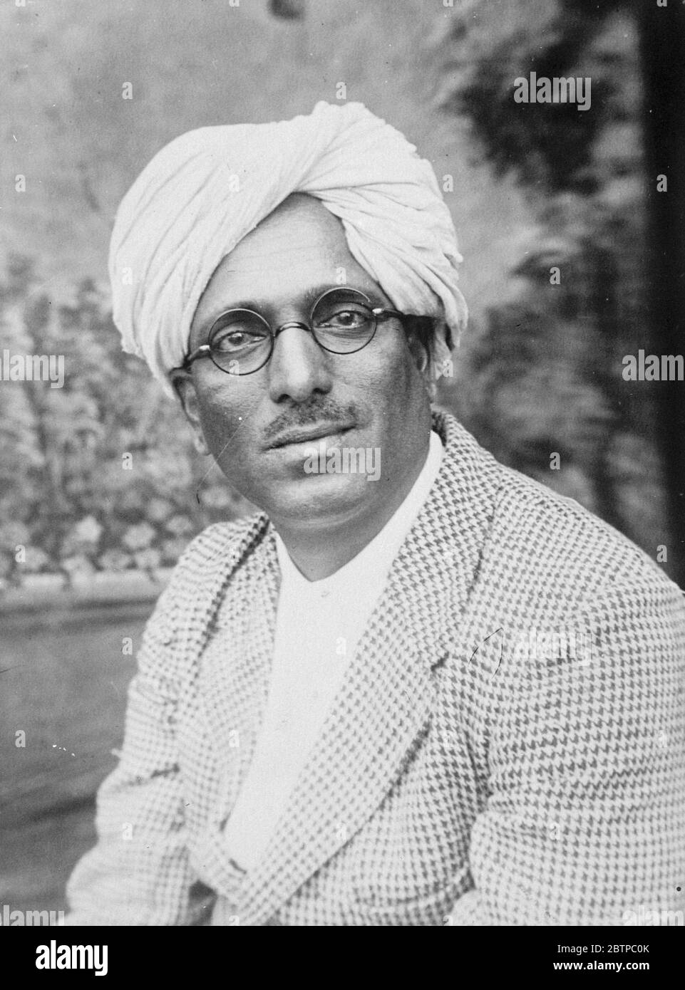 In den Nachrichten . Herr D E Gokhale , Herausgeber des Indian Journal Marathi, der die Nachfolge von Herrn Jamnada Motha antrat. 15 Mai 1930 Stockfoto