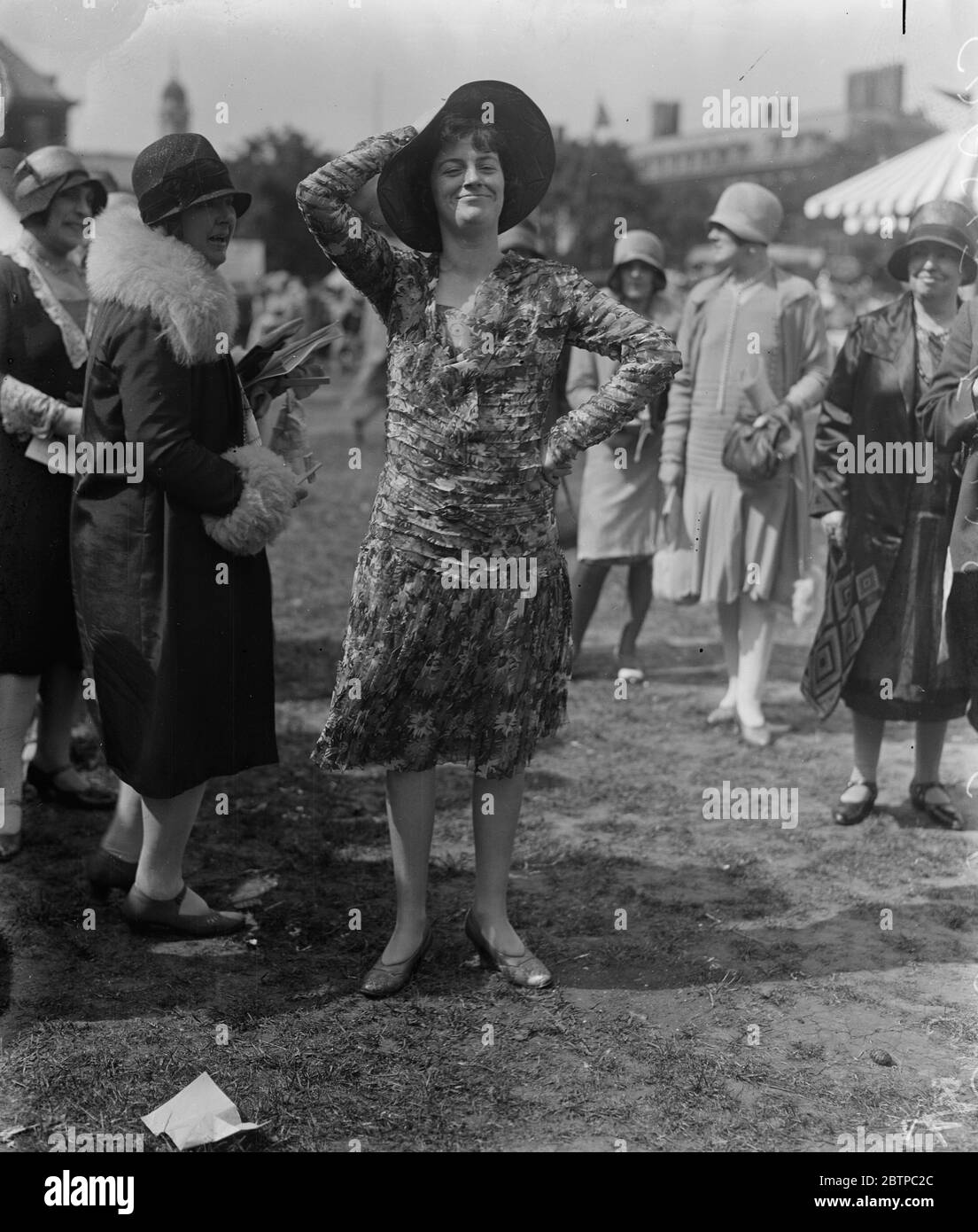 Theater Garten Party . Miss Gracie Fields . 11 Juni 1929 Stockfoto