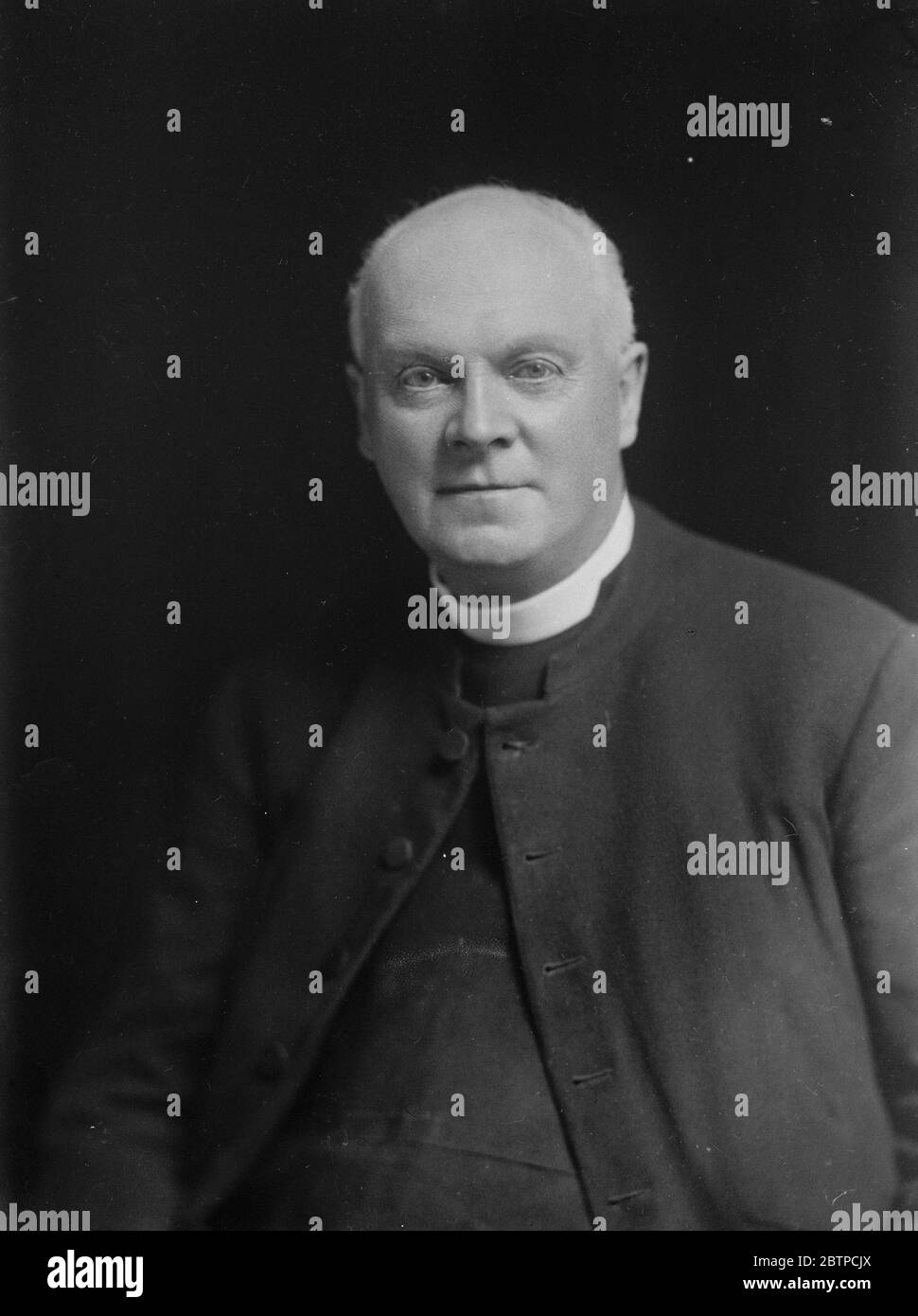 Das Bistum Colchester . Der neue Bischof von Colchester, der Ehrwürdige Charles Ridsdale. 22 Juli 1933 Stockfoto