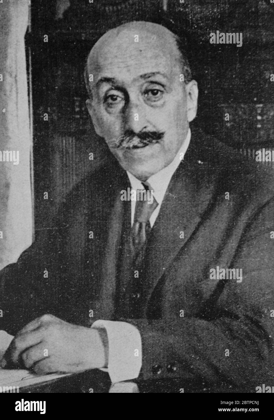 Senor Cesare Oddone . Direktor des italienischen Staates . Dezember 1928 Stockfoto