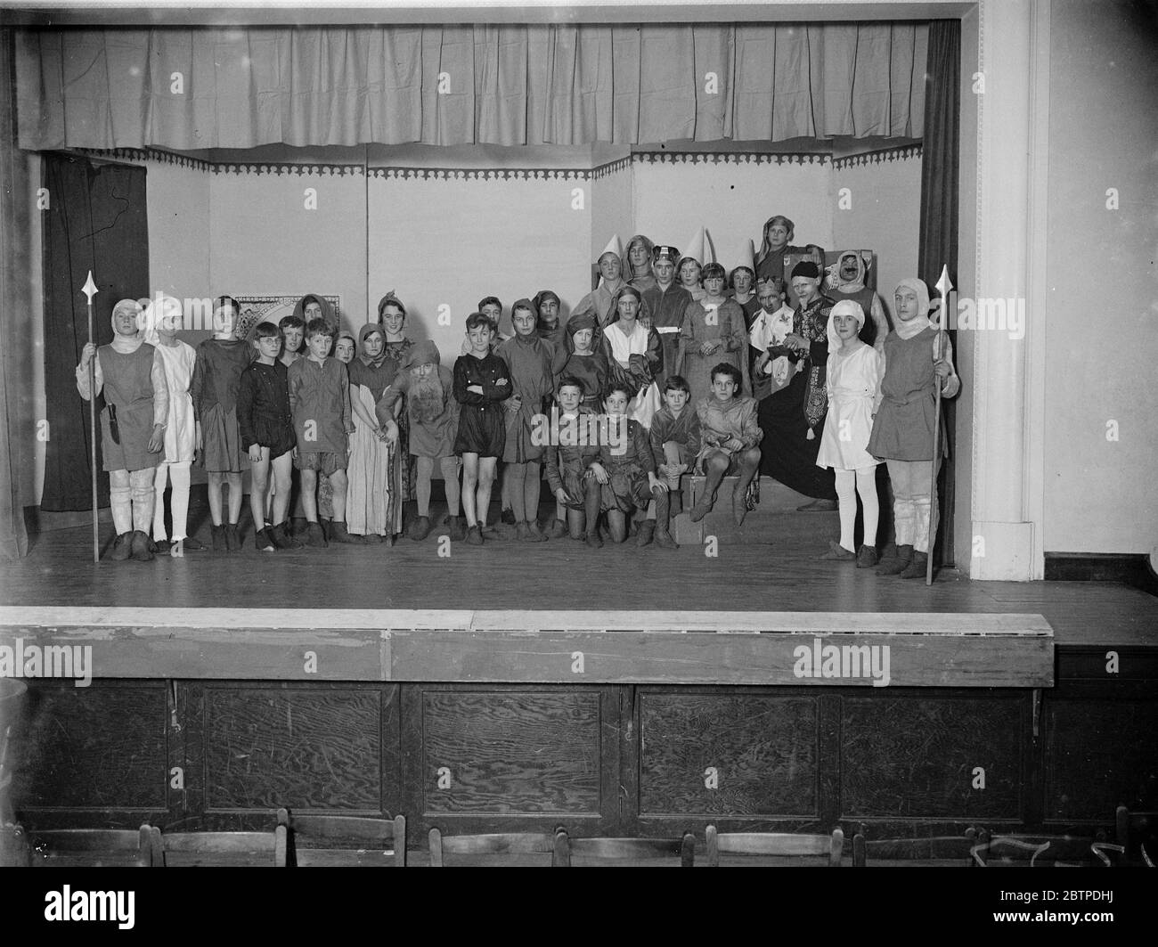 Elfenbein Zentralschule . 1934 Stockfoto