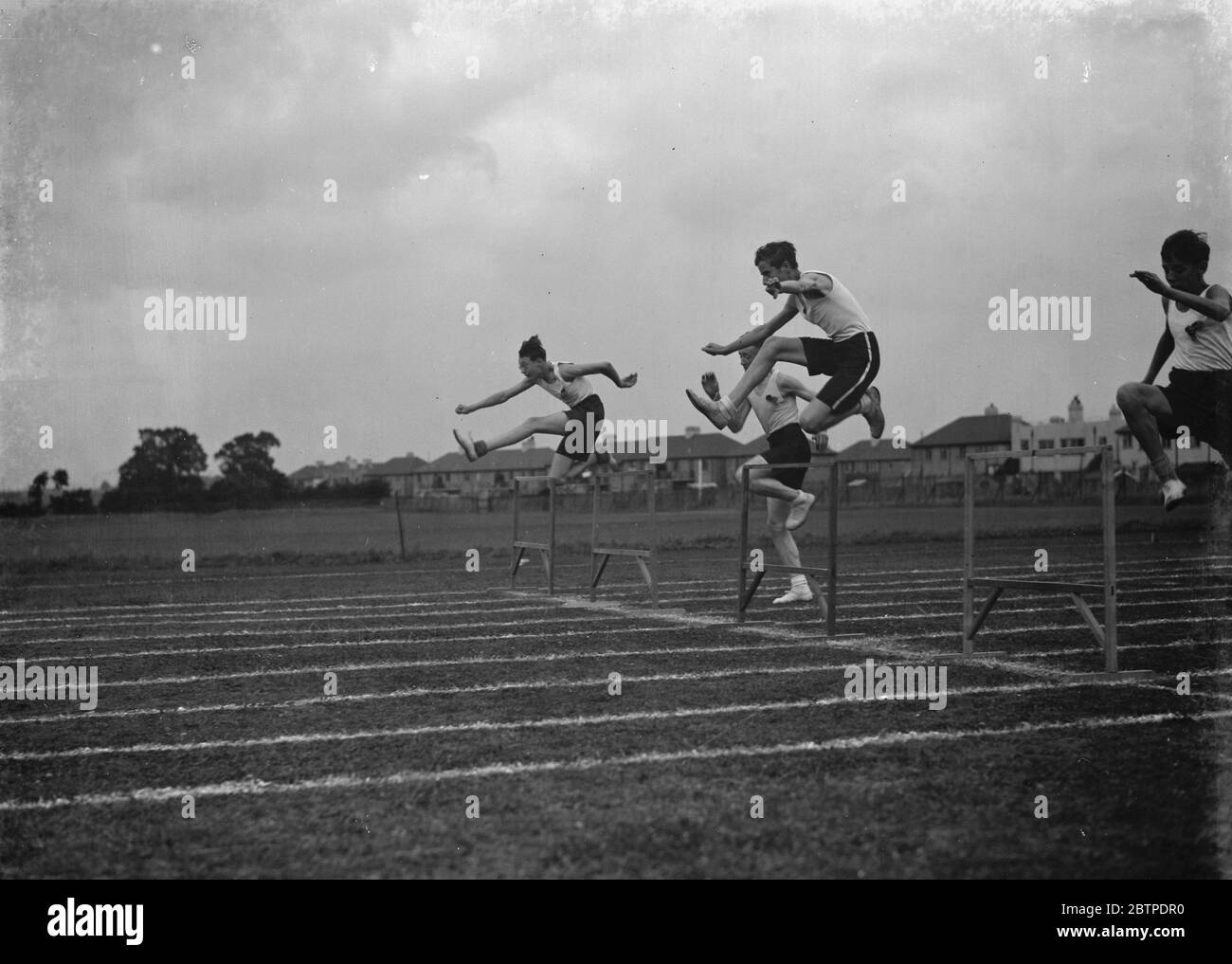 Darford Technical College Sport . 1937 Stockfoto