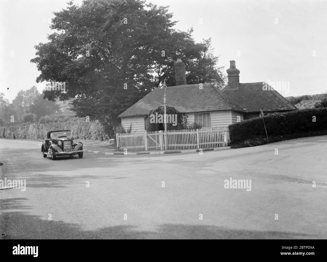 Mautstelle, Ticehurst. 1937 Stockfoto