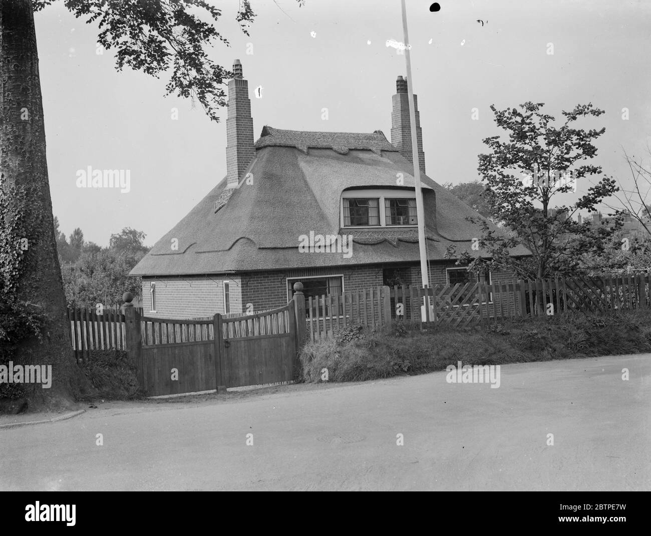 Paterson Cottage, Norfolk. 1937 Stockfoto