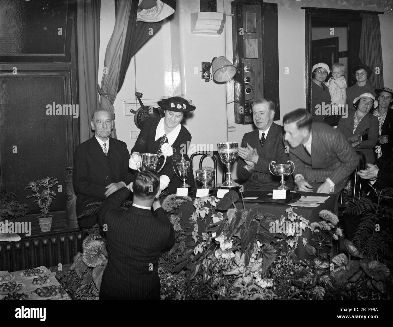 Bexley Gartenschau . Herr Johnson . 1938 Stockfoto