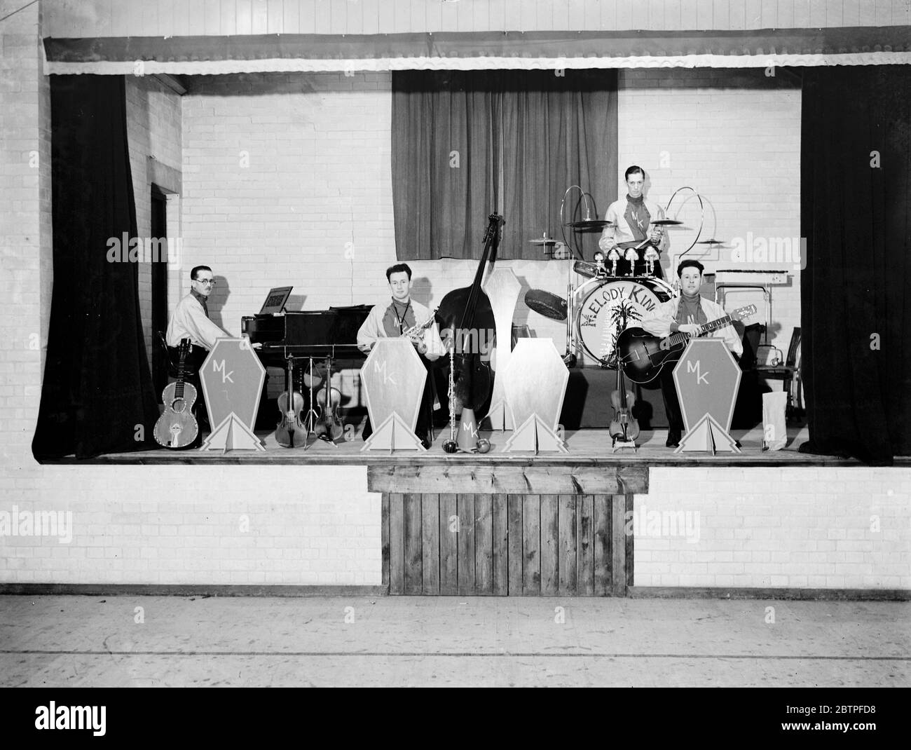 Cecil Ash Band. 1936 Stockfoto