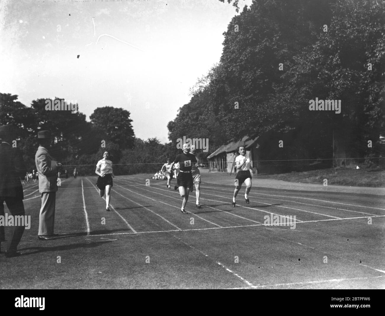 Burrough willkommen Sport . 1937 . Stockfoto