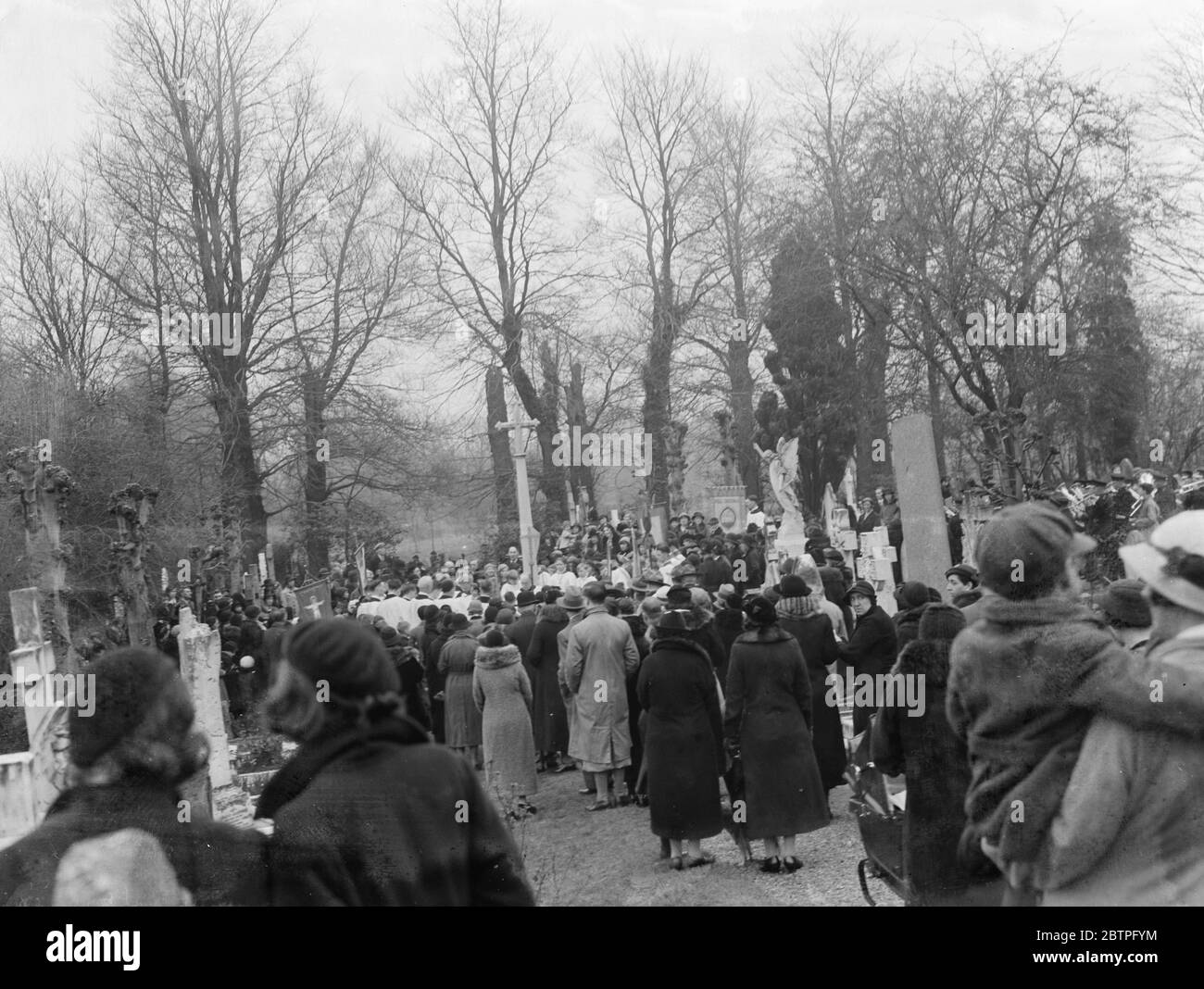 Palmsonntag Prozession . 1937 Stockfoto
