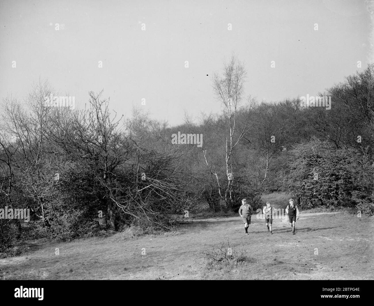 Jungs auf Eltham gemeinsame . 1938 Stockfoto