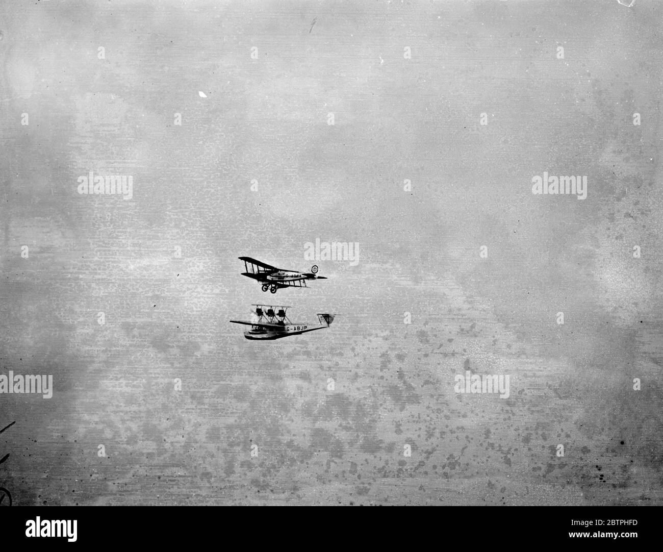 Hon Frau Victor Bruce . Dauerversuch Rekord Versuch . Bis 20. August 1932 Stockfoto