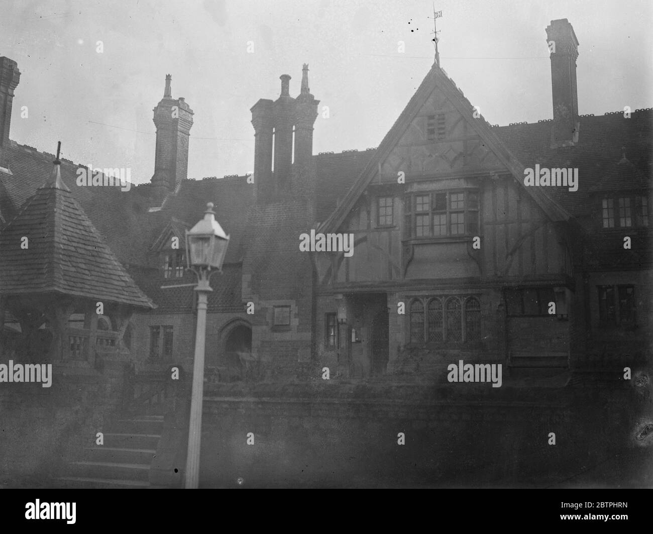 Blick auf Westerham. 1932 Stockfoto