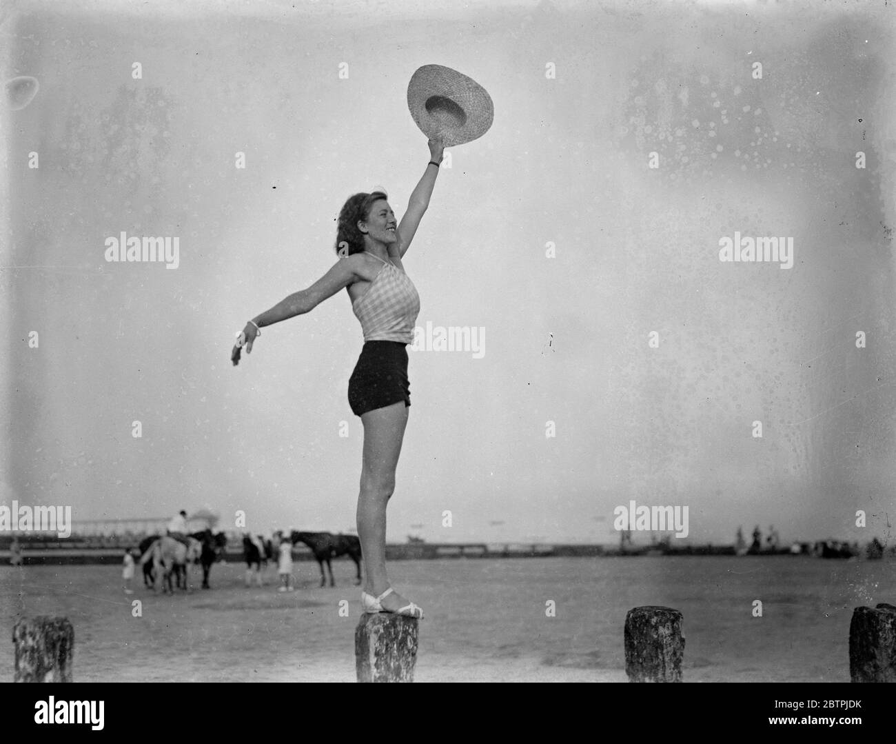 Ely Gambin . 24 Juli 1935 Stockfoto