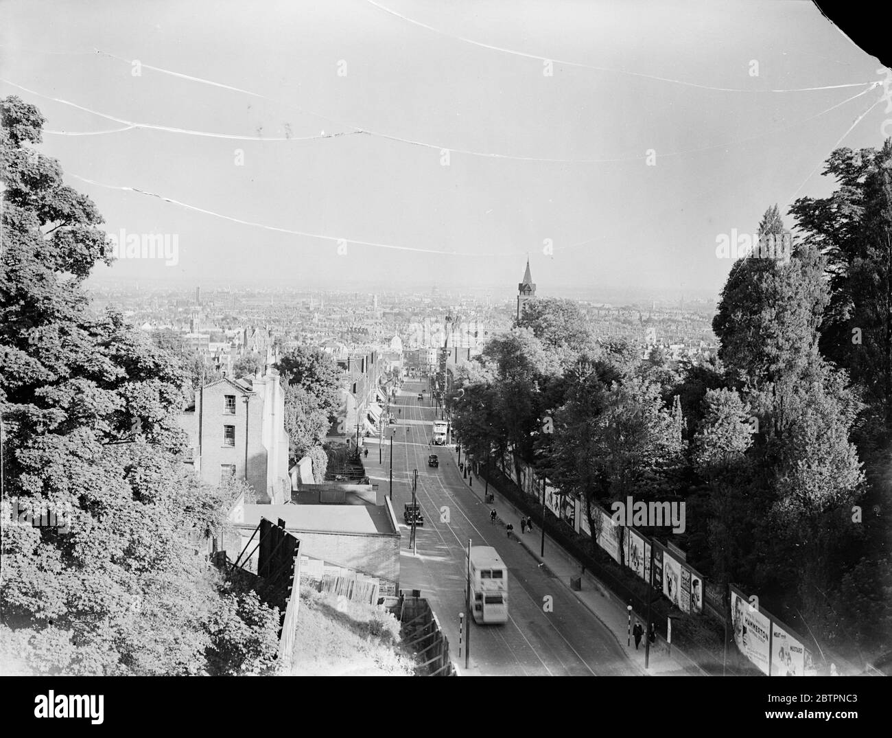 Torbogen Straße, Highgate. 11 Juni 1937 [?] Stockfoto
