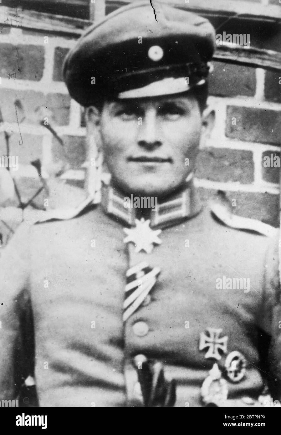 Leutnant. Karl Thom. Oktober 1937.[?] Stockfoto