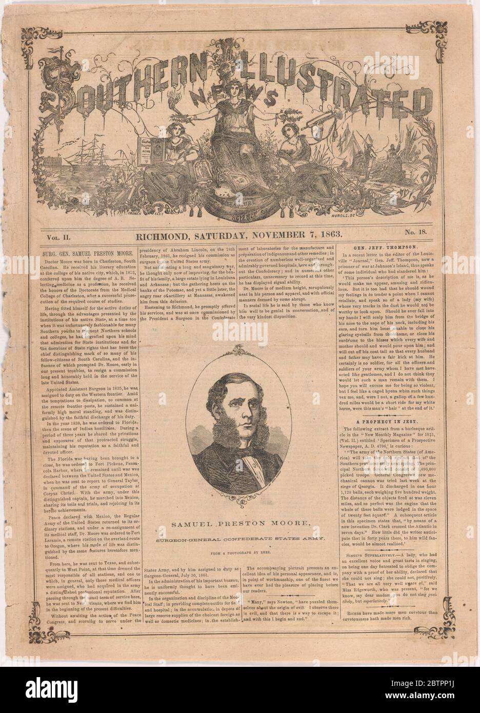 Samuel Preston Moore. Stockfoto