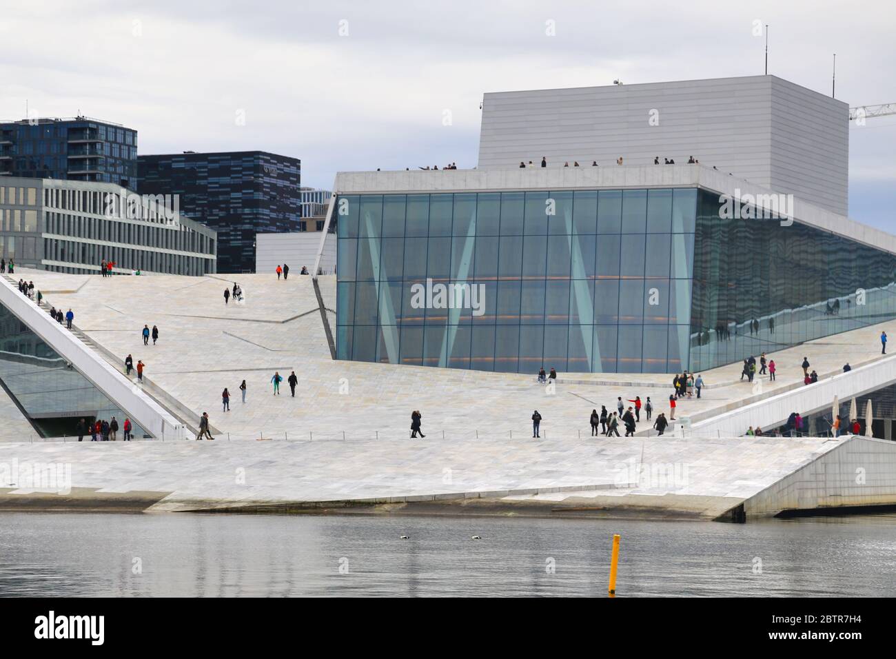 Oslo, norwegen 21. Mai 2019 das Opernhaus Oslo ist ein nationales Operntheater in Norwegen Stockfoto