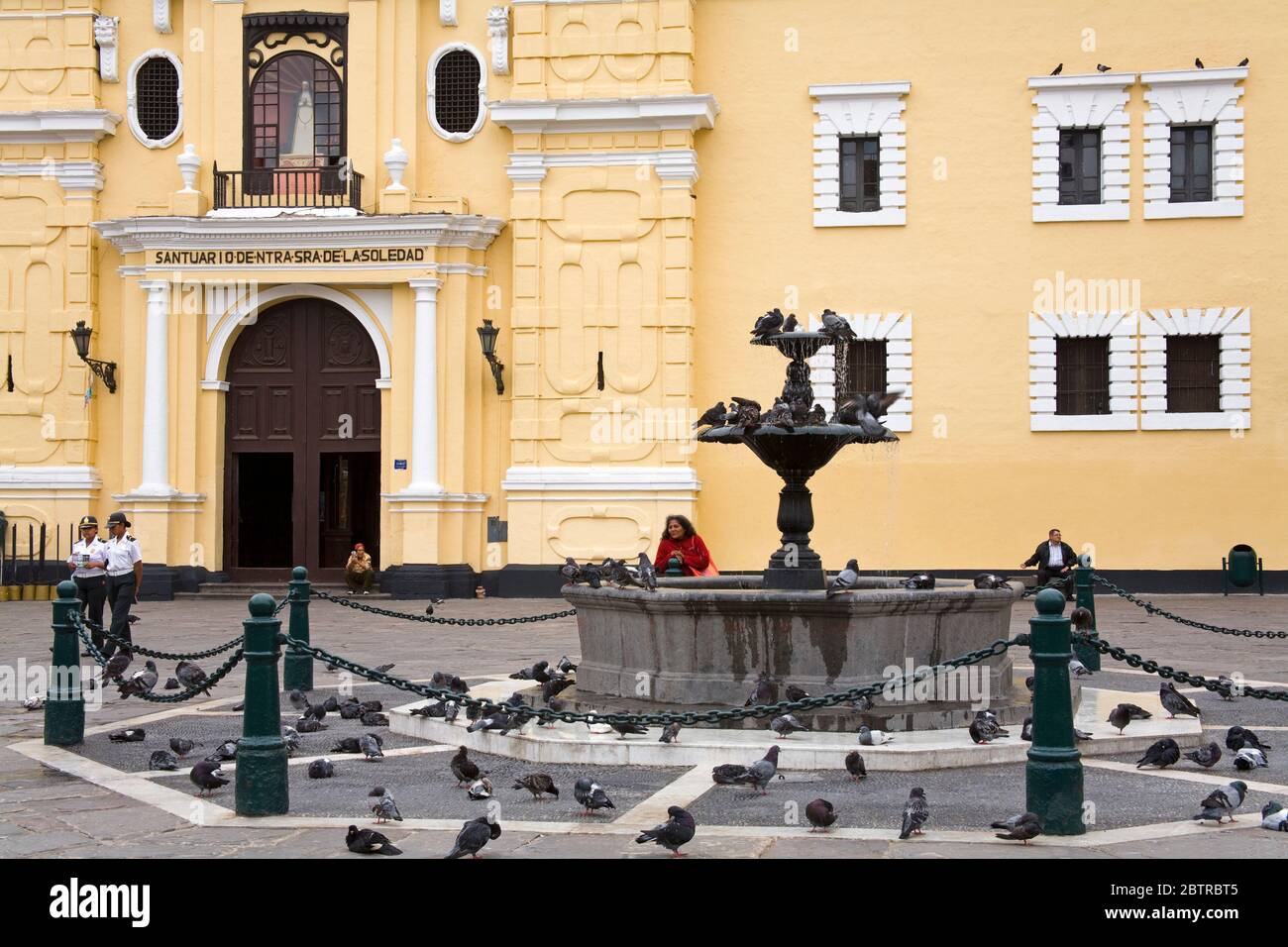 San Francisco-Kloster in Lima Centro Distrikt, Lima, Peru, Südamerika Stockfoto