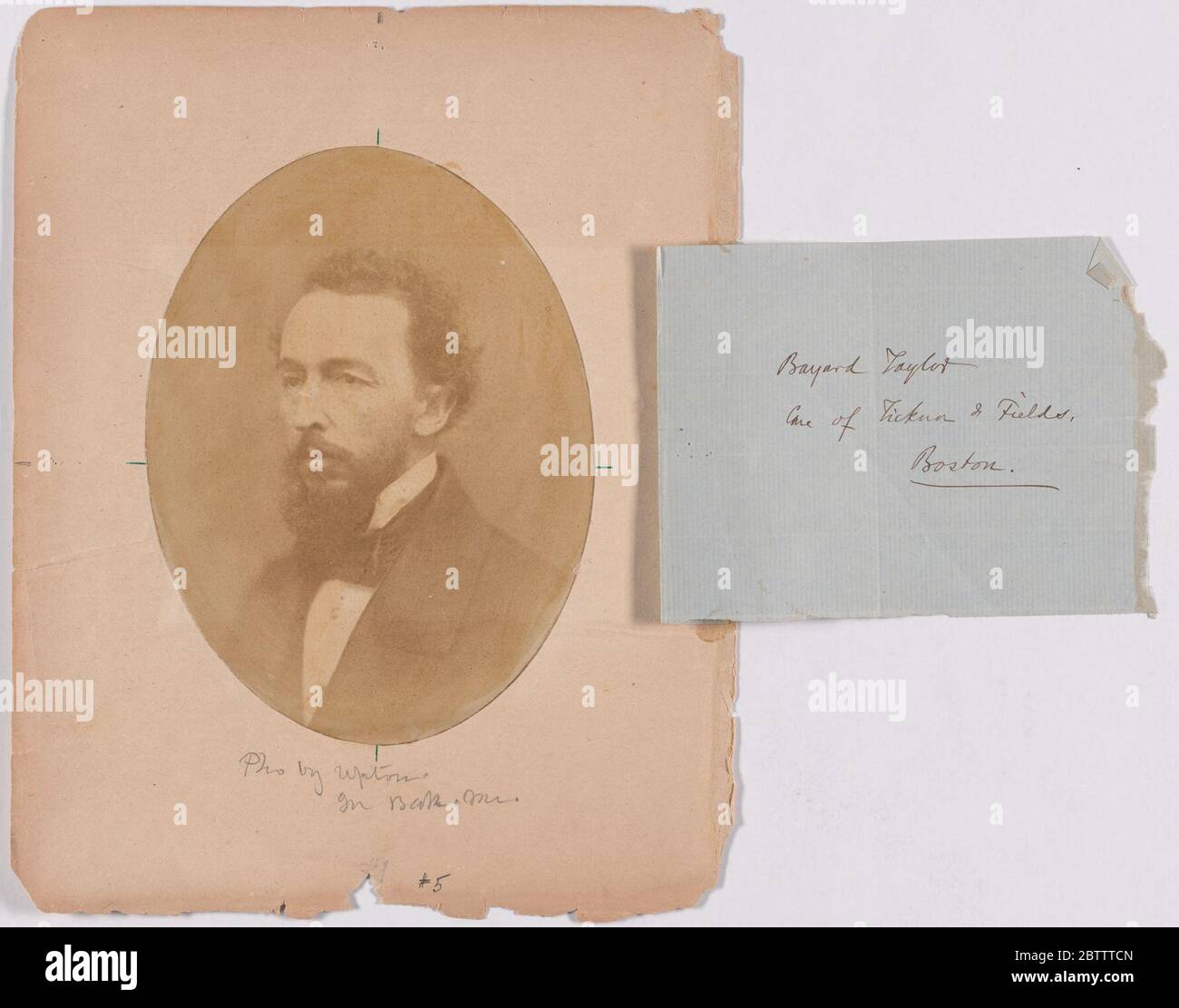 Bayard Taylor. Stockfoto