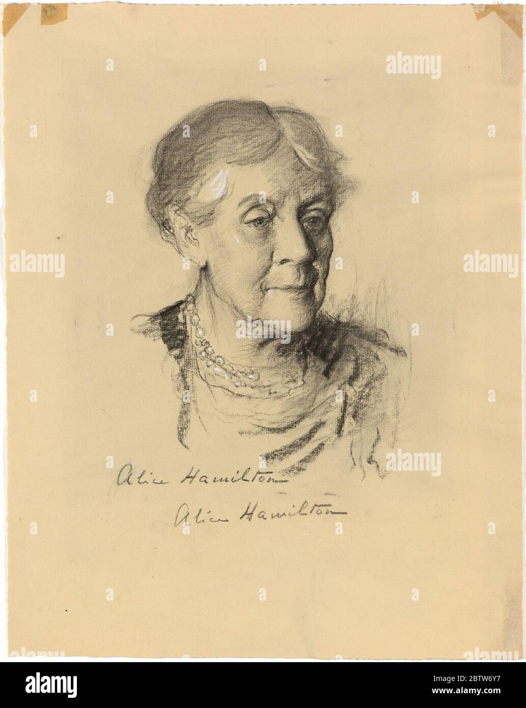 Alice Hamilton. Stockfoto