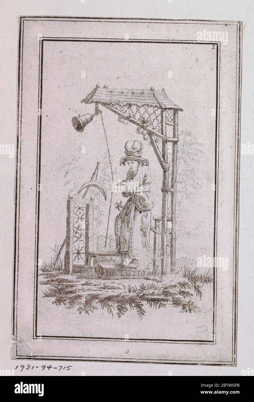 Chinoiserie. Laufende Forschung Stockfoto