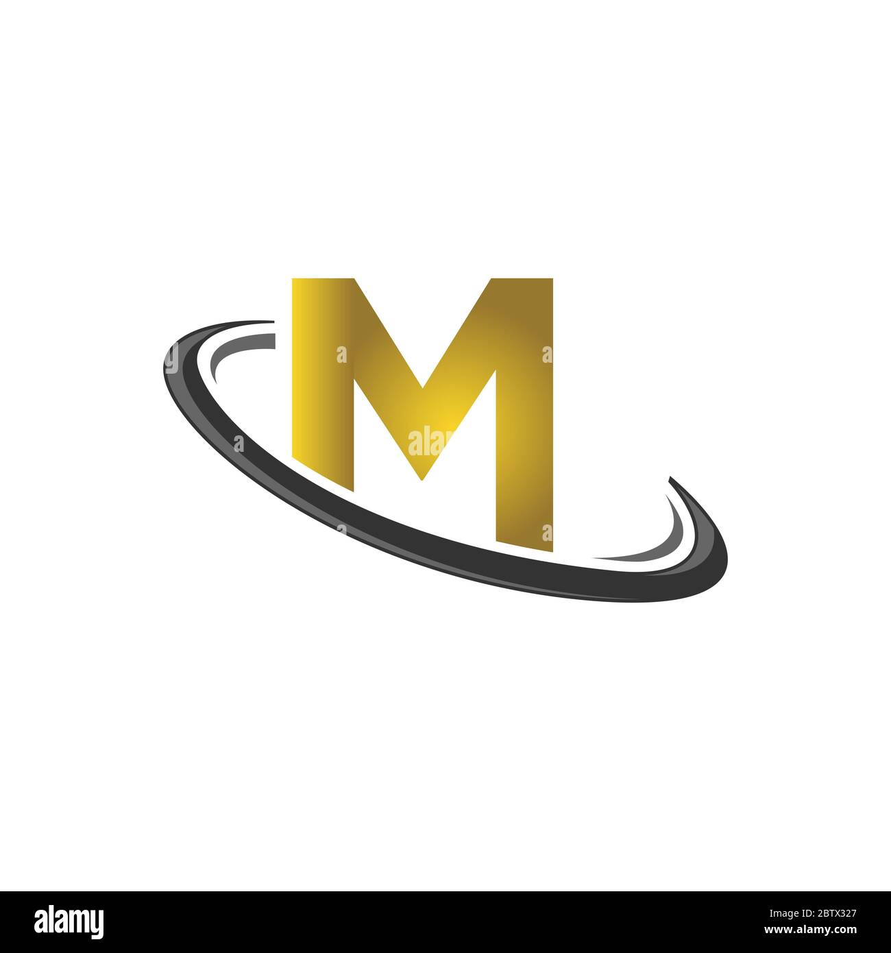 M Letter Idee Vektor-Logo und Anwendung Symbol Vorlage Stock Vektor