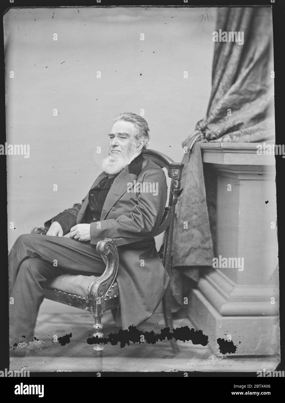 Edward Bates. Stockfoto