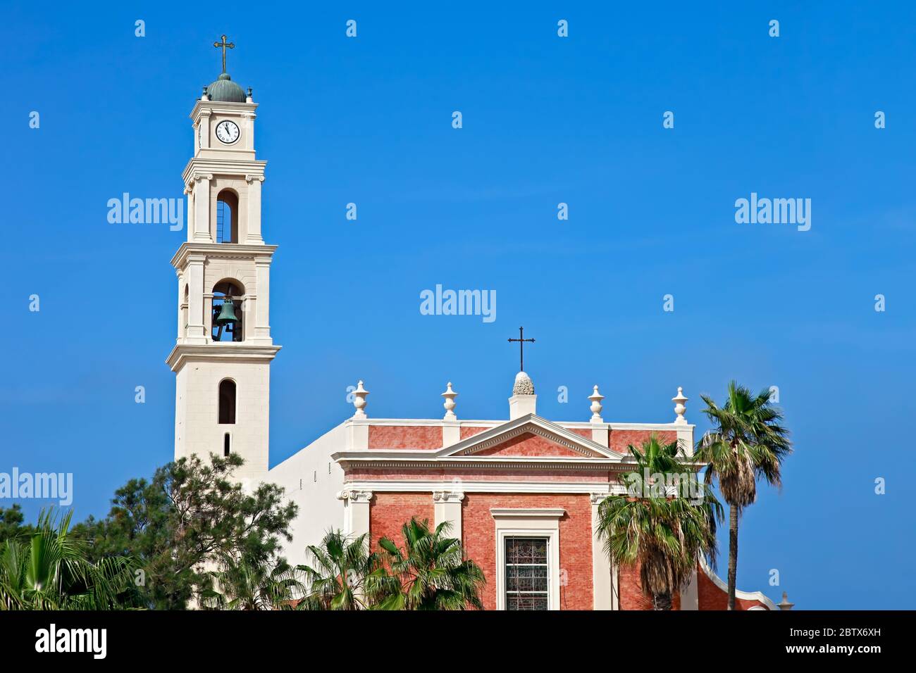 Jaffa ist eine alte Hafenstadt, die als eine der ältesten der Welt gilt. Jaffa wurde mit Tel Aviv in die Stadt Tel Aviv-Y eingegliedert Stockfoto