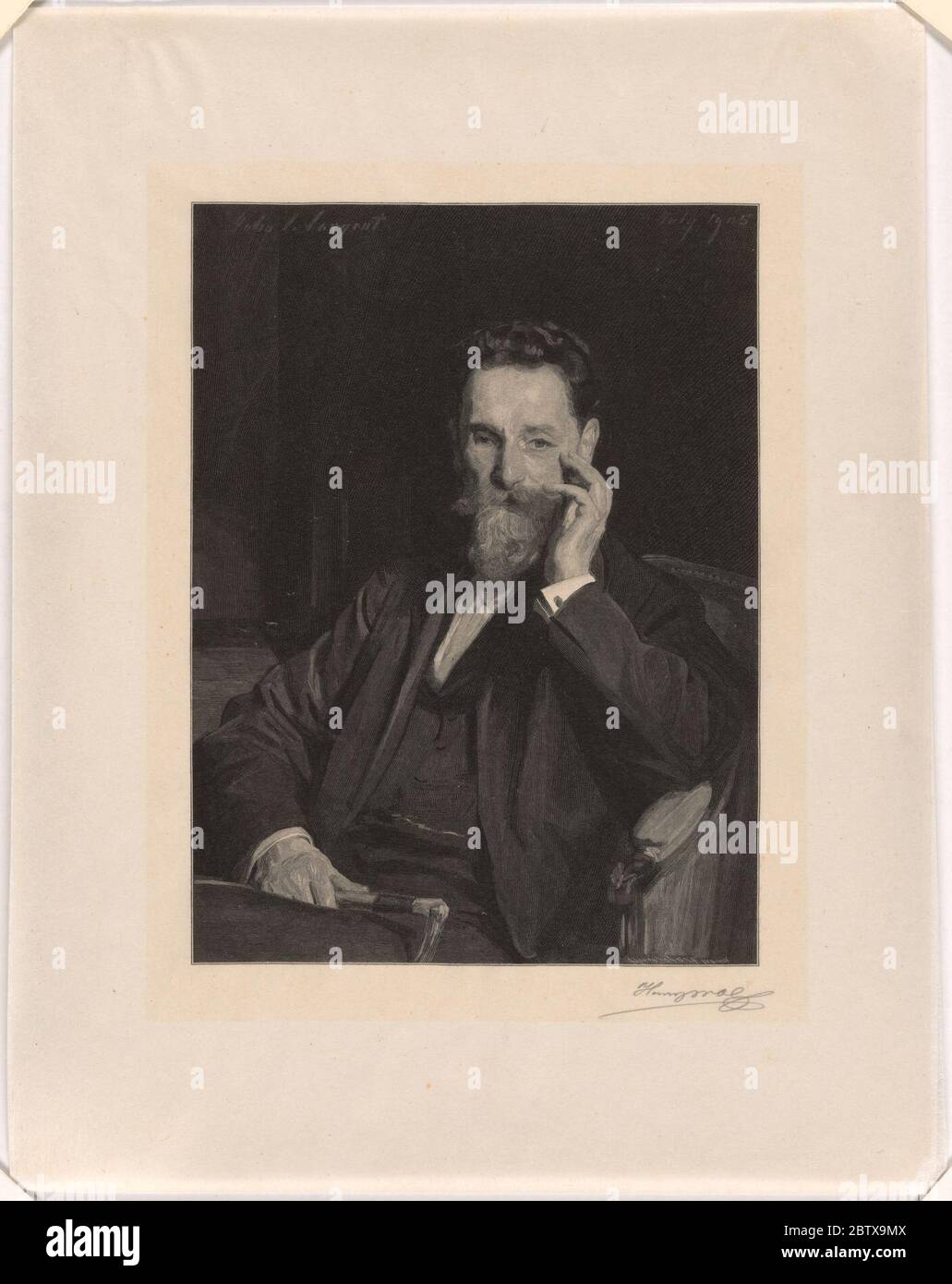 Joseph Pulitzer. Stockfoto