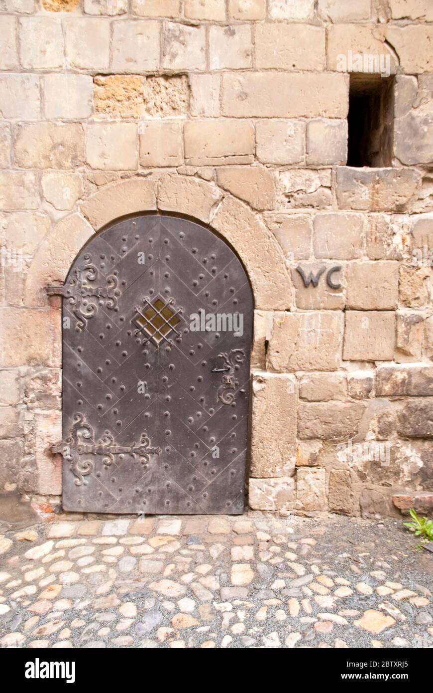 In der historischen Altstadt von Quedlinburg, Deutschland Stockfoto