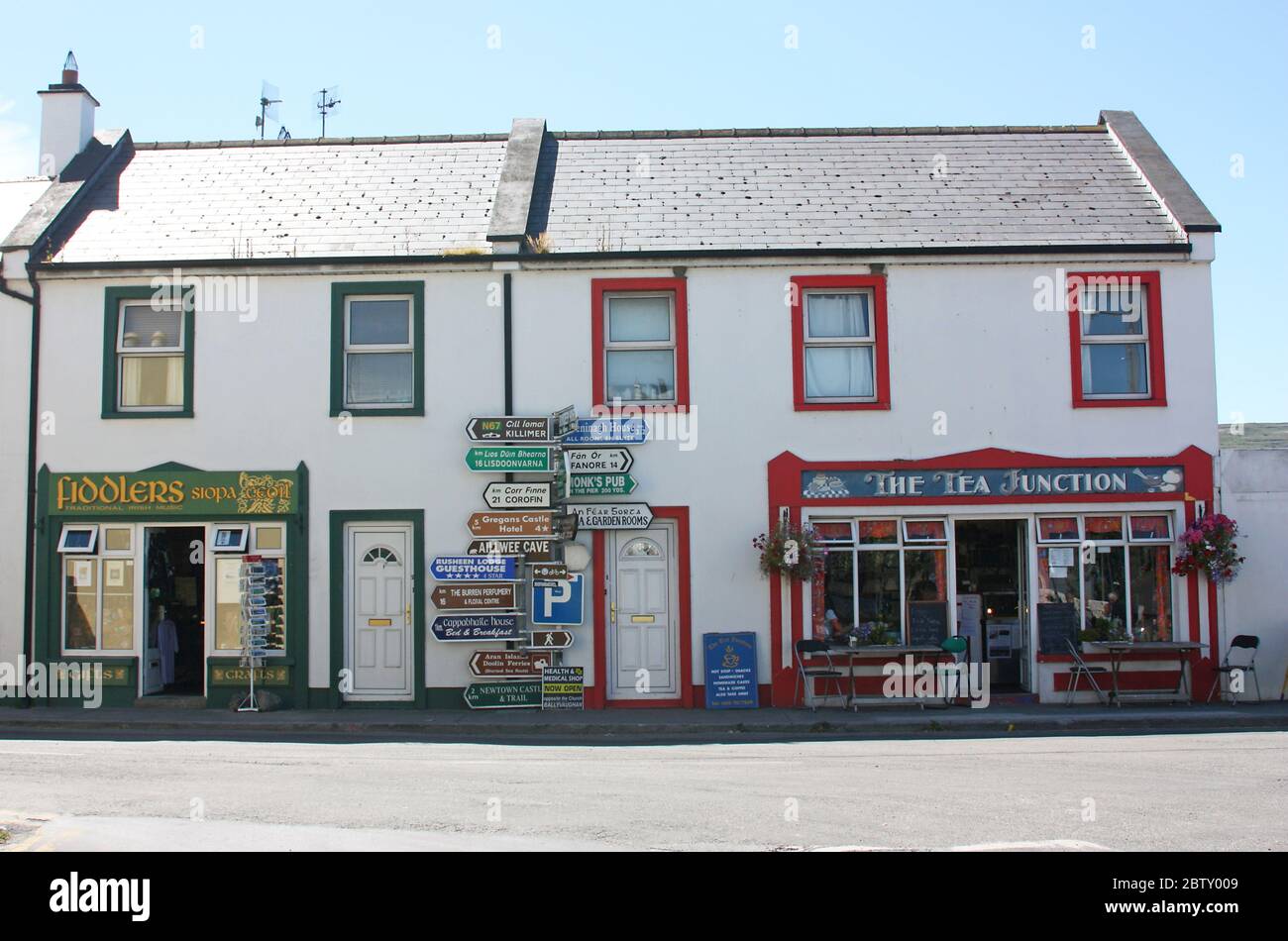 Bally Vaughn, County Clare, Irland Stockfoto