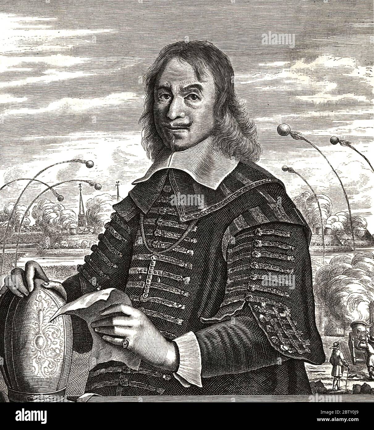 CHRISTOPH BERNHARD von GALEN (1606-1678) EIN Fürstbischof und Militärführer des Heiligen Römischen Reiches Stockfoto