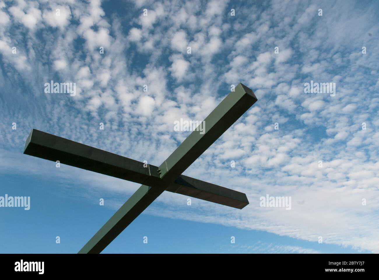 Kreuz in National Sanctuary von Christus dem König Stockfoto