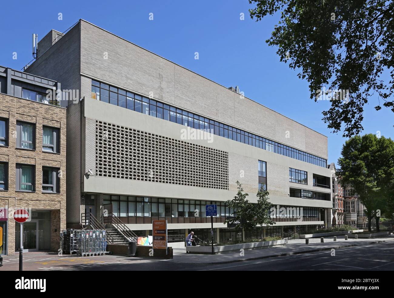 Camberwell College of Art, Hauptgebäude an der Camberwell Road, London, Großbritannien Stockfoto