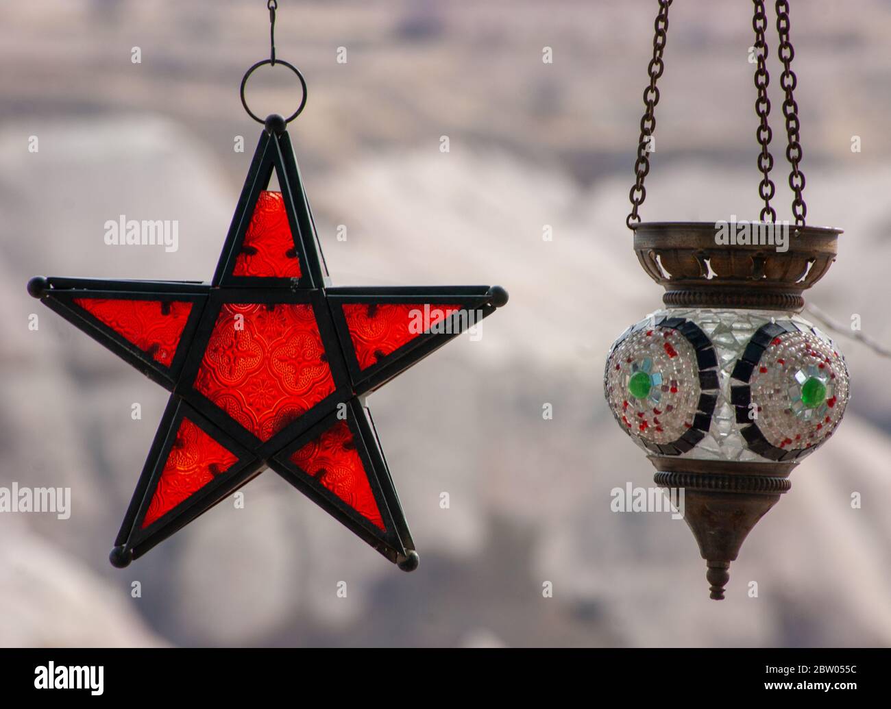 Hängende Dekoration Stockfoto
