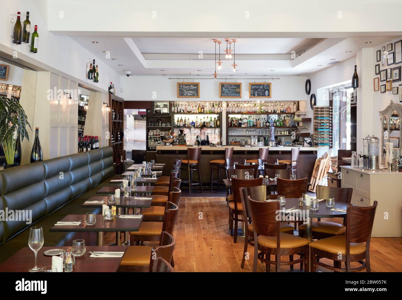 The Esslöffel Restaurant in Sunningdale, Berkshire, England, Großbritannien Stockfoto