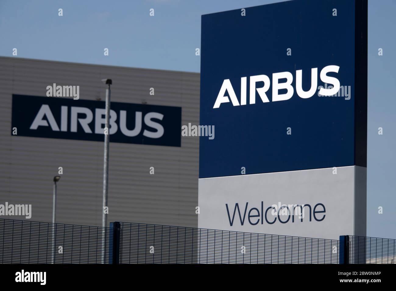Airbus, Filton, Werk Bristol Stockfoto